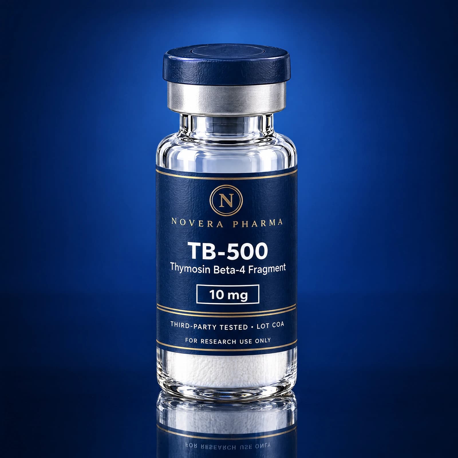 Flacon TB-500 Novera Pharma, vue de face